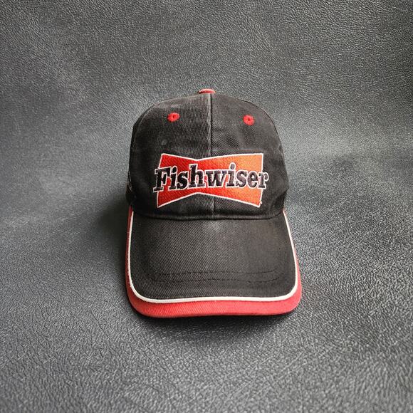 Y2K Fishwiser Budweiser Spin Off Adjustable Fit Hat OSFM - Picture 1 of 7